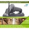 Lector Código de Barras Inalambrico hasta 600 metros - XL-9522