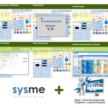 Software TPV Sysme + Instalación Remota