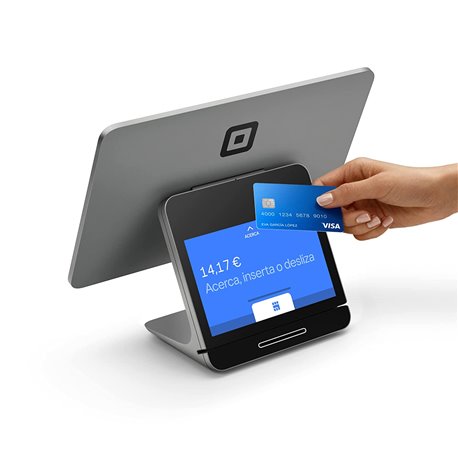 Square Register – Terminal de pago con sistema de caja integrado para aceptar pagos sin contacto, con Chip y PIN, tarjetas de dé