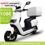 SUNRA RS Delivery 3000W/40AH Blanca 125e (Doble Batería) Motocicleta Reparto