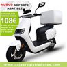 SUNRA RS Delivery 3000W/40AH Blanca 125e (Doble Batería) Motocicleta Reparto
