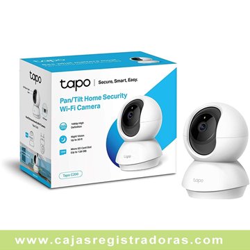 TP-Link TAPO C200 - Cámara IP WiFi 360° Cámara de Vigilancia FHD 1080p,Visión nocturna