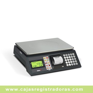 Balanza y Caja Registradora GRAM M4-30 con impresora y conexión PC