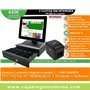 TPV Compacto NCR 15" core i3 - 8GB Ram - 120GB SSD - Windows y software TPV + Cajón + Impresora 80mm
